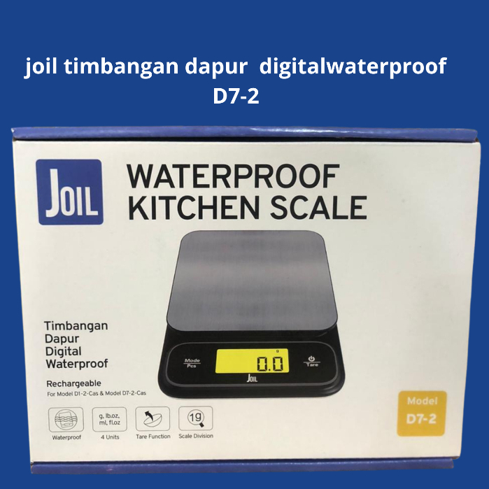 joil D7-2 Timbangan Dapur Digital
