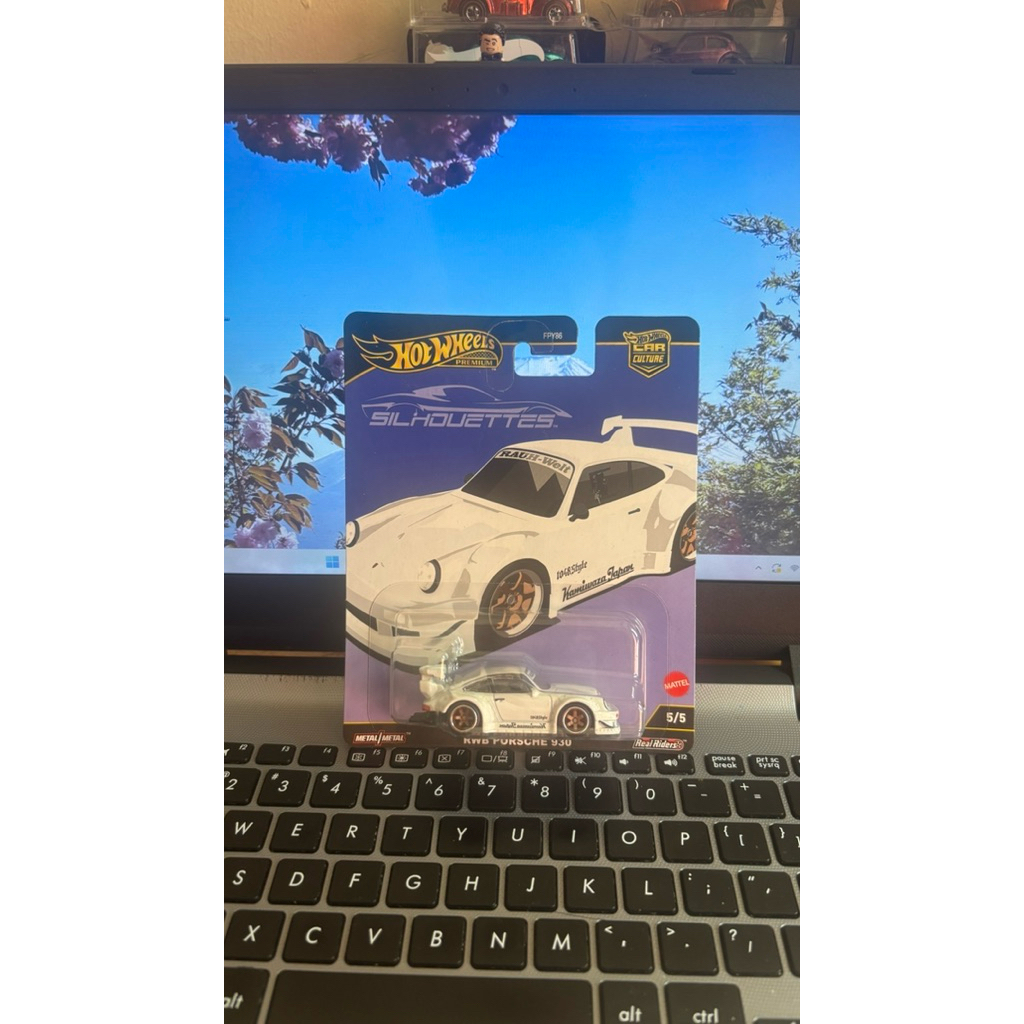 RWB Porsche 930 Silhouettes Putih hotwheels