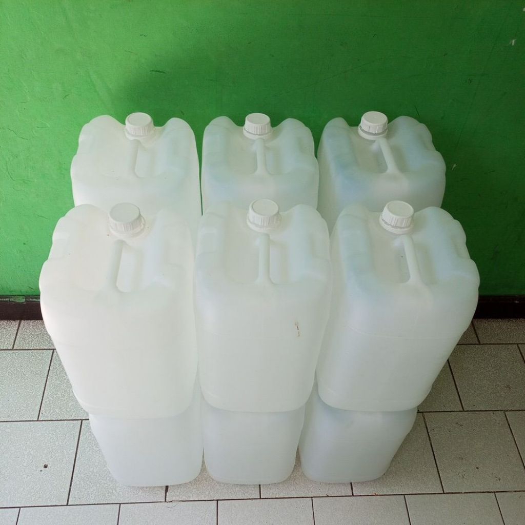Jerigen Putih 10 Liter Isi 12:PCS,_ Pesanan Konsumen