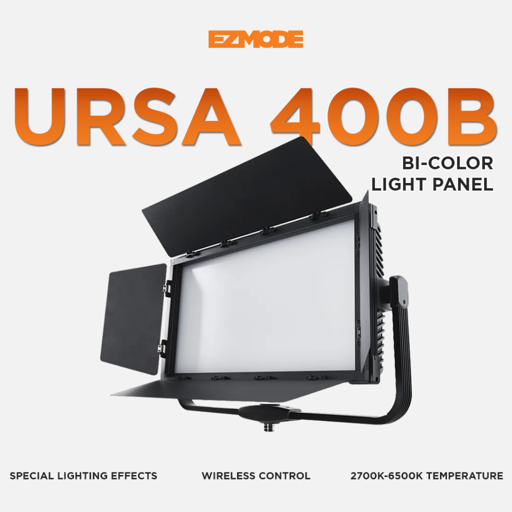 EZMODE URSA GK Panel-400B Light Panel Bi-Color for Studio Lighting