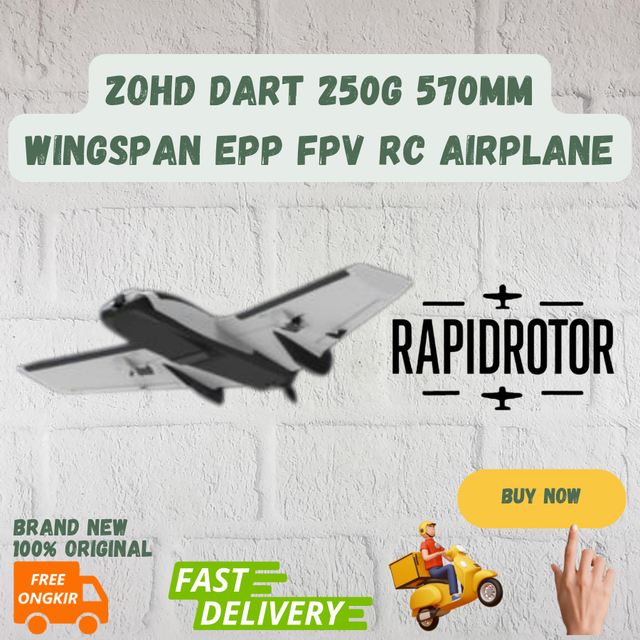 ZOHD DART 250G 570mm Wingspan EPP FPV RC Wing Airplane PNP