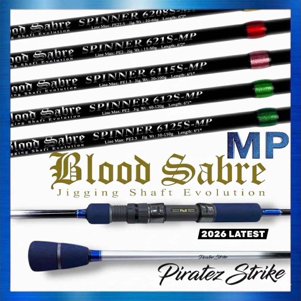 PIRATEZ STRIKE  BLOOD SABRE SPINNER MP