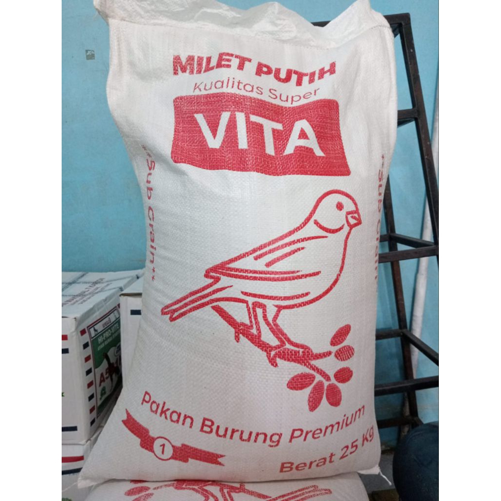 Pakan Milet Putih Vita