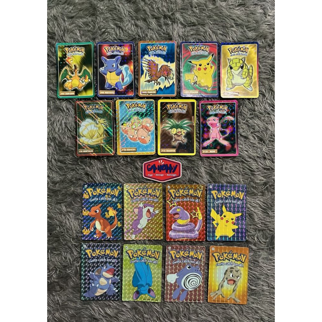 Kartu Pokemon Cup Cup Pop Vintage Rare