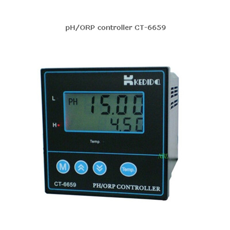 Kedida CT6659 PH ORP Controller Meter Water Kontroler MV Tester CT-6659 Kangen Water Redox Lab Indus