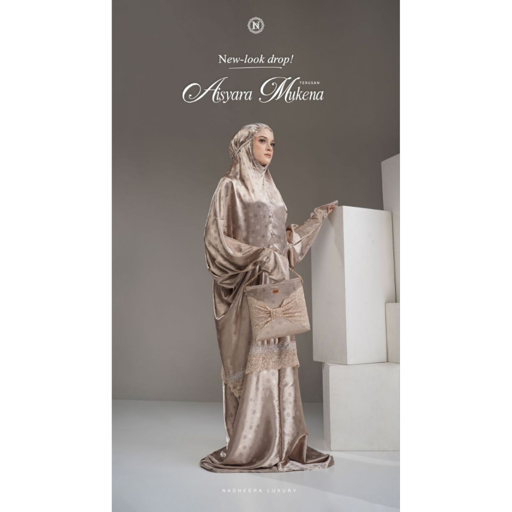 AISYARA MUKENA TERUSAN BY NADHEERA LUXURY