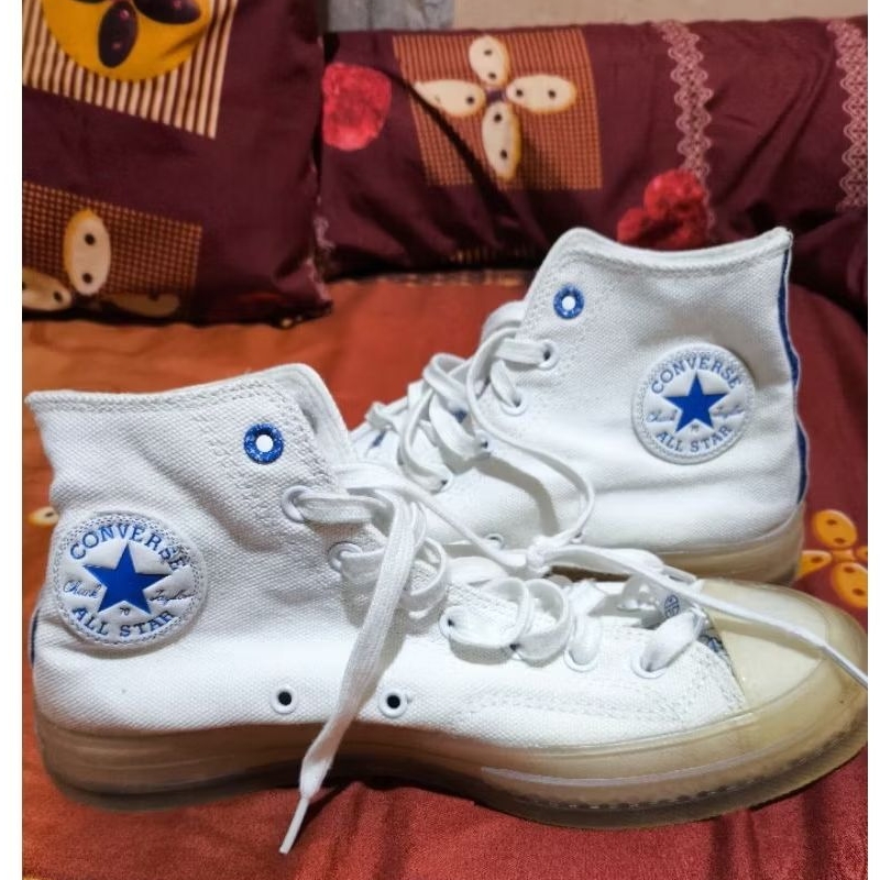 Sepatu Converse Chuck 70 Hi x Lay Zhang Size 43