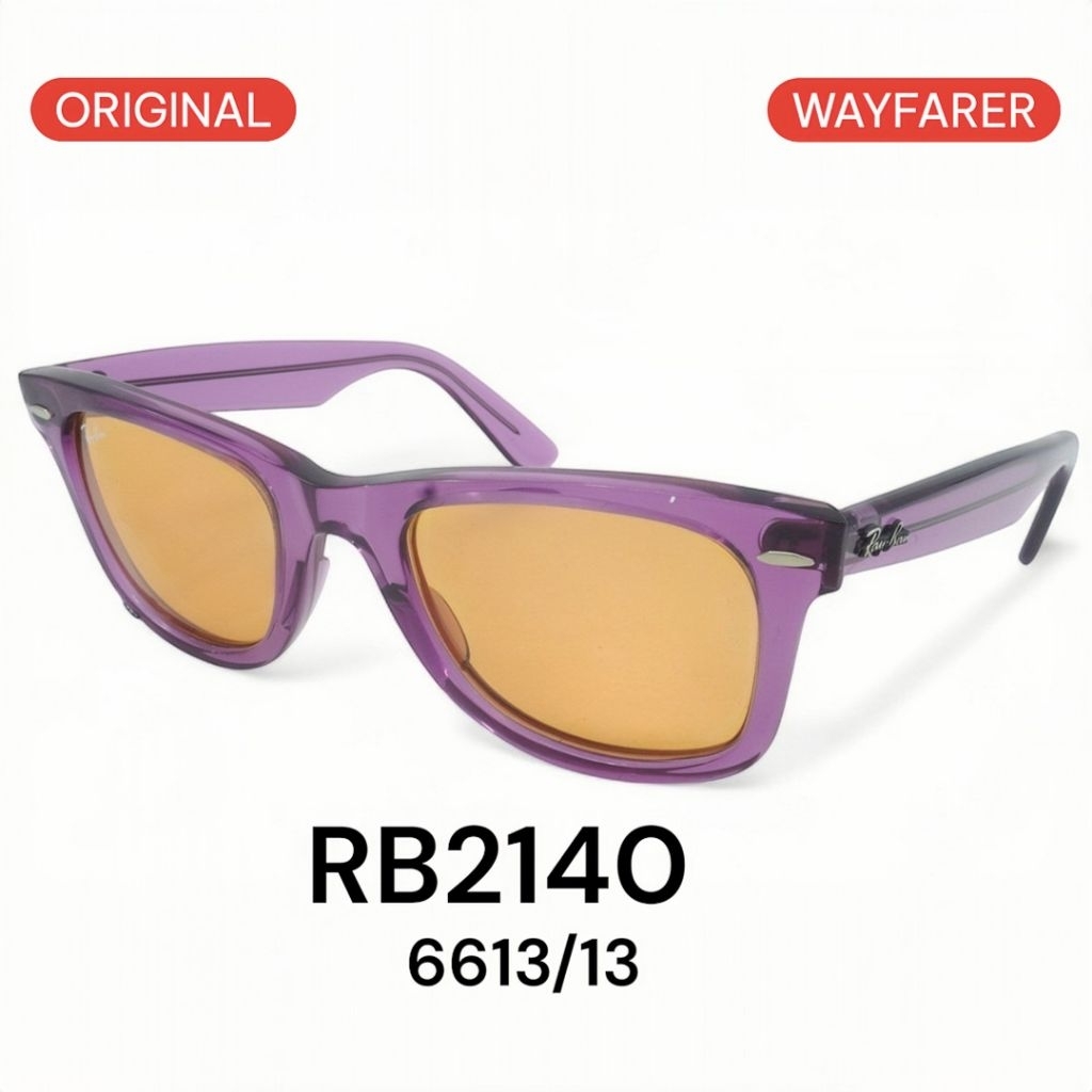 Kacamata Ray-Ban Original Wayfarer RB2140 6613/13 Colorblock