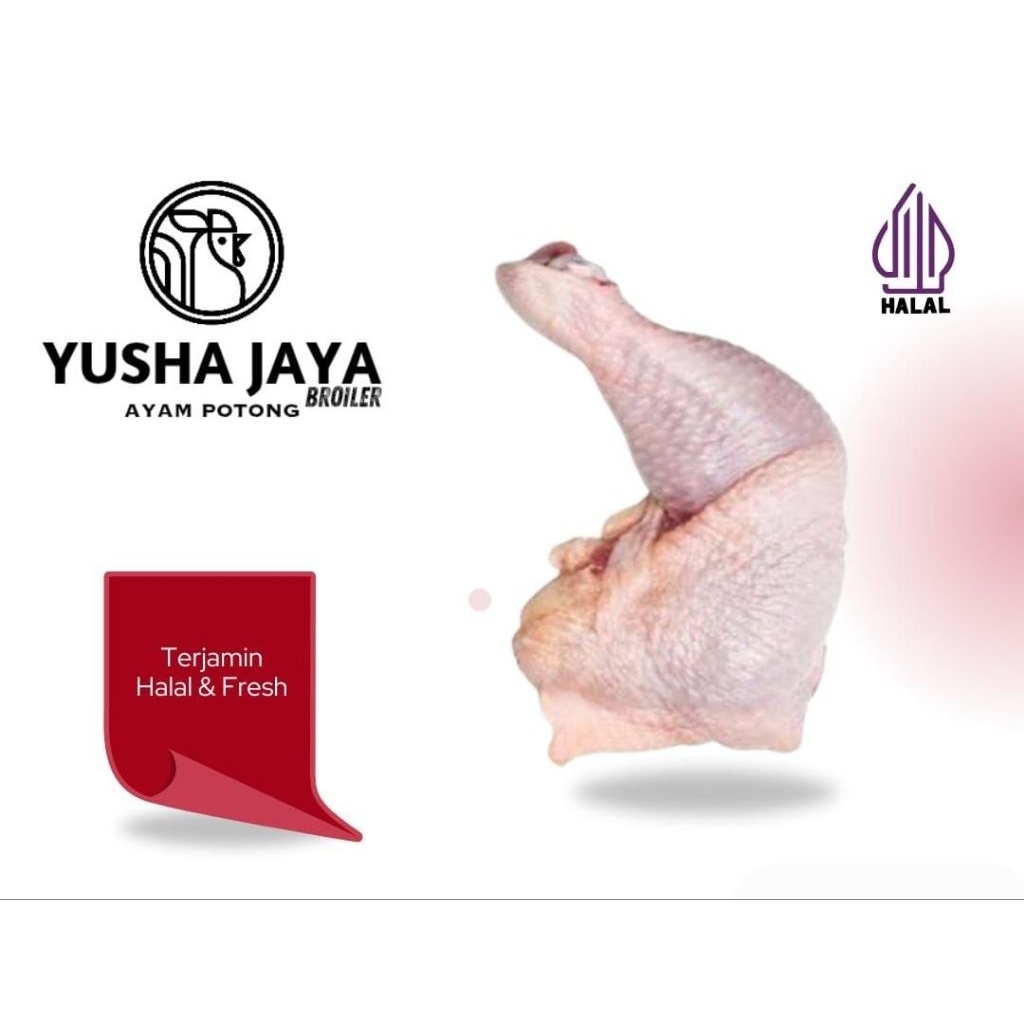 Paha Ayam Utuh, Paha Utuh, Paha Ayam Fresh / Whole Chicken Thighs 1kg.