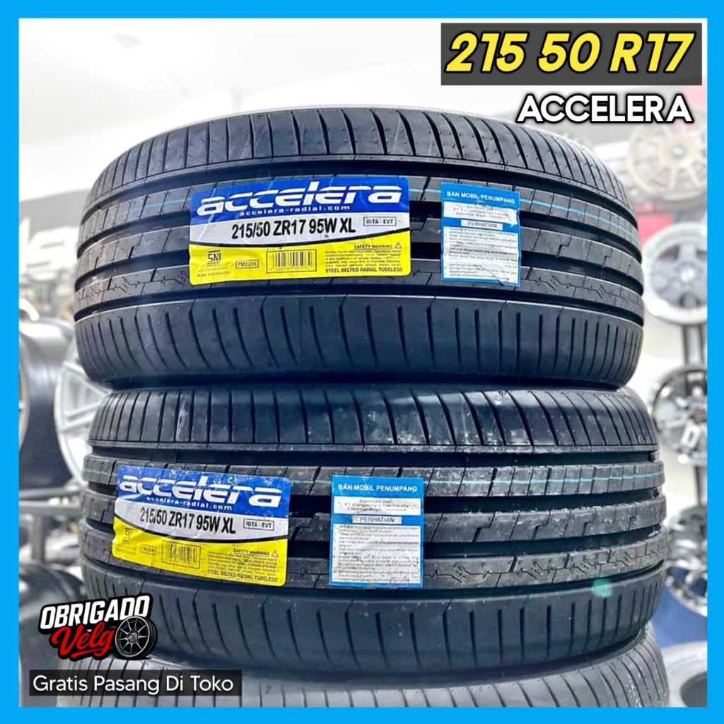 215 50 R17 Ban Mobil Accelera Iota EVT ring 17 - Ban Mobil Harian Produksi Terbaru