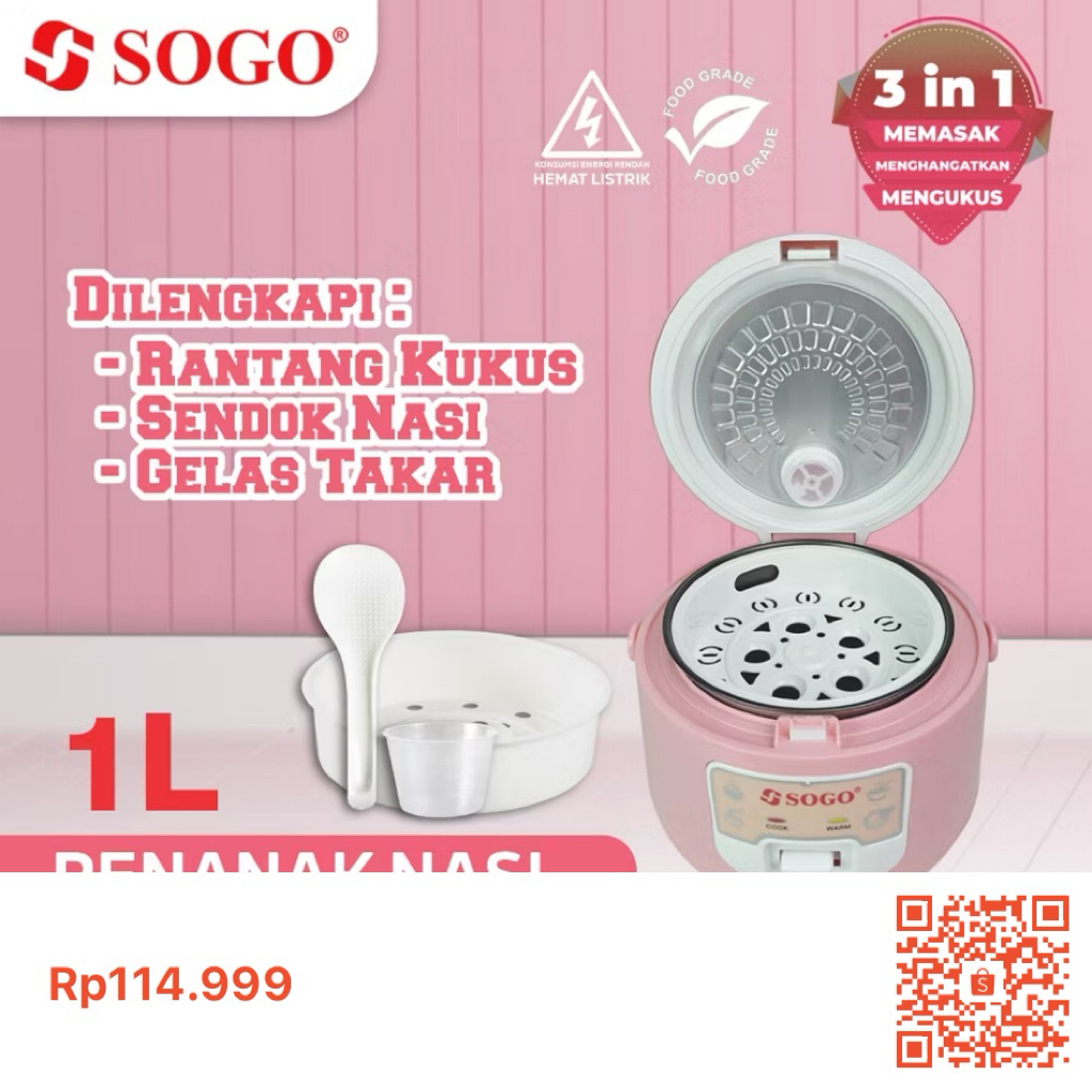 Rice Cooker SOGO