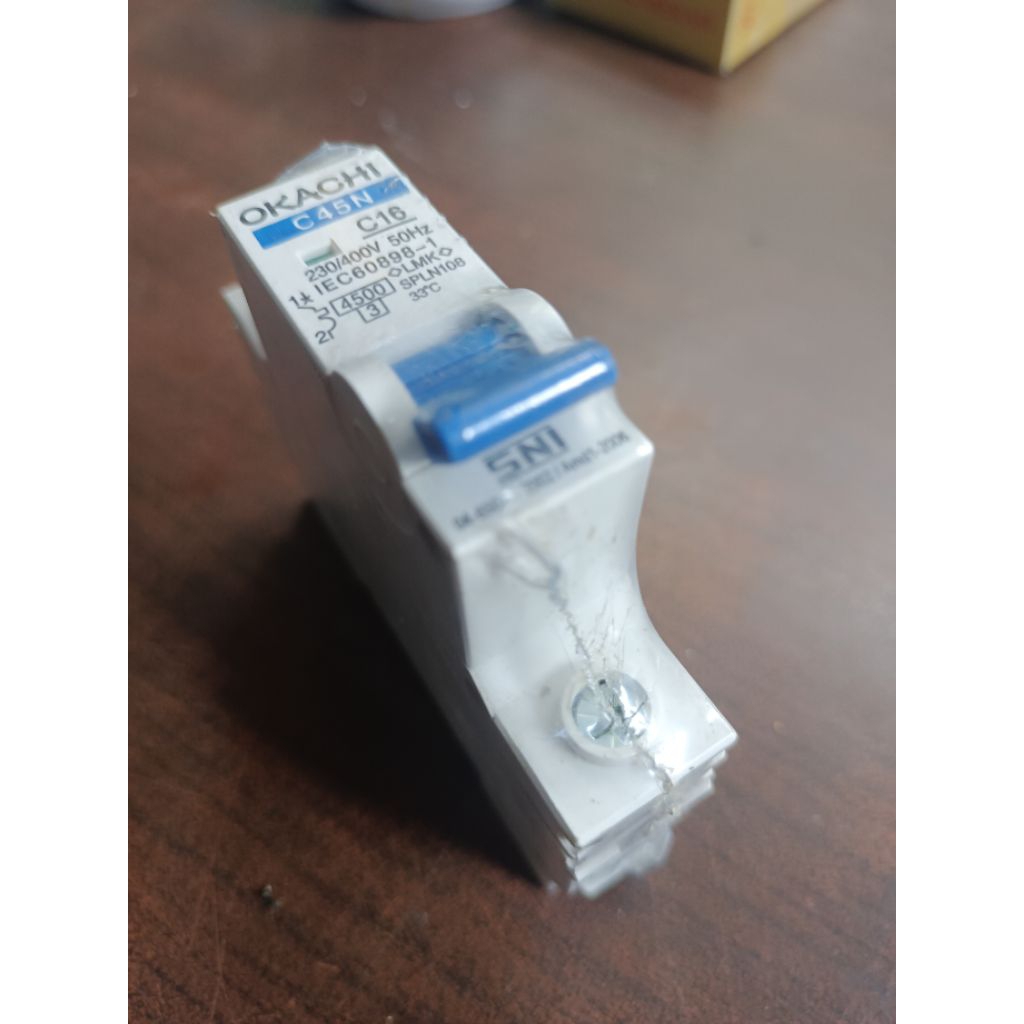 MCB OKACHI 16A Okachi C16 C45N SNI