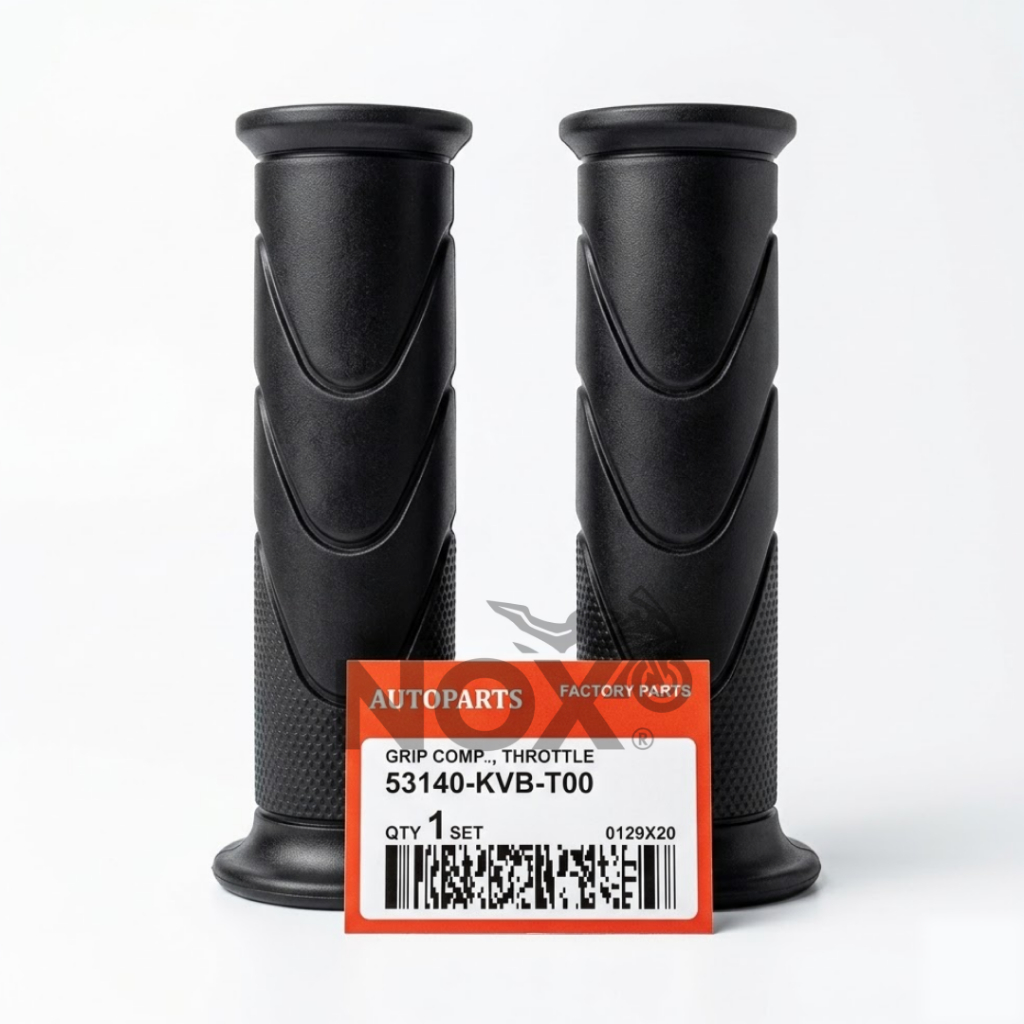 Handgrip Honda Standar Universal Grip Gas Motor Aksesoris Motor Anti Slip Empuk Nyaman Harian Kuat T