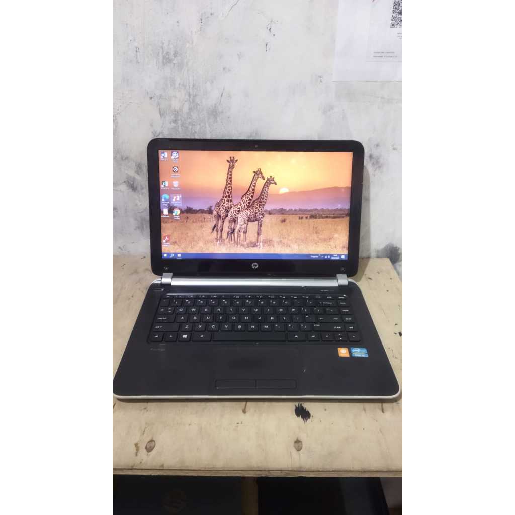 Laptop Second Bekas Hp Hp-14 n015Tu Ram 6 Gb Hardisk 160 Gb Intel Core I3 Surabaya Rungkut