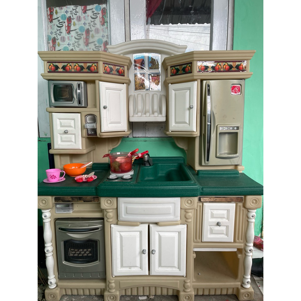 kitchen set step 2 preloved mainan kitchen set anak preloved