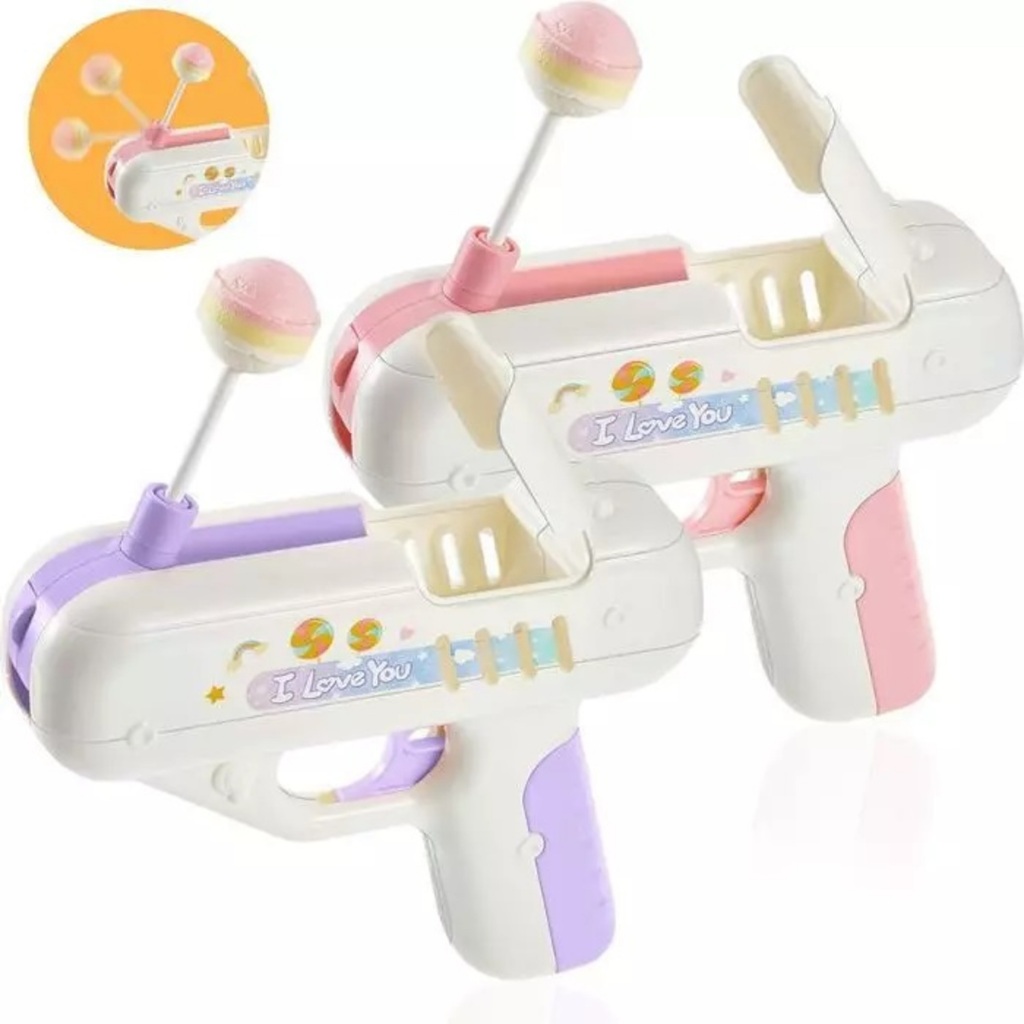 Mainan Candy Gun Permen lolipop Candy Gun Lucu IG31