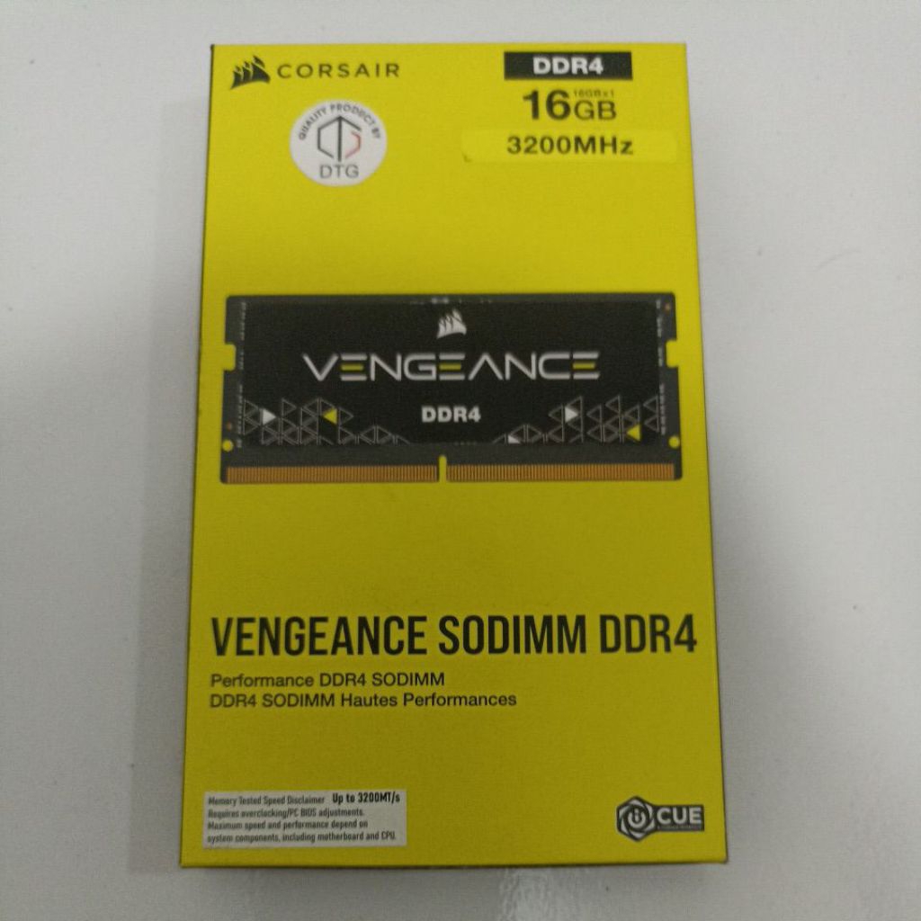 Ram sodim ddr4 Corsair 16gb