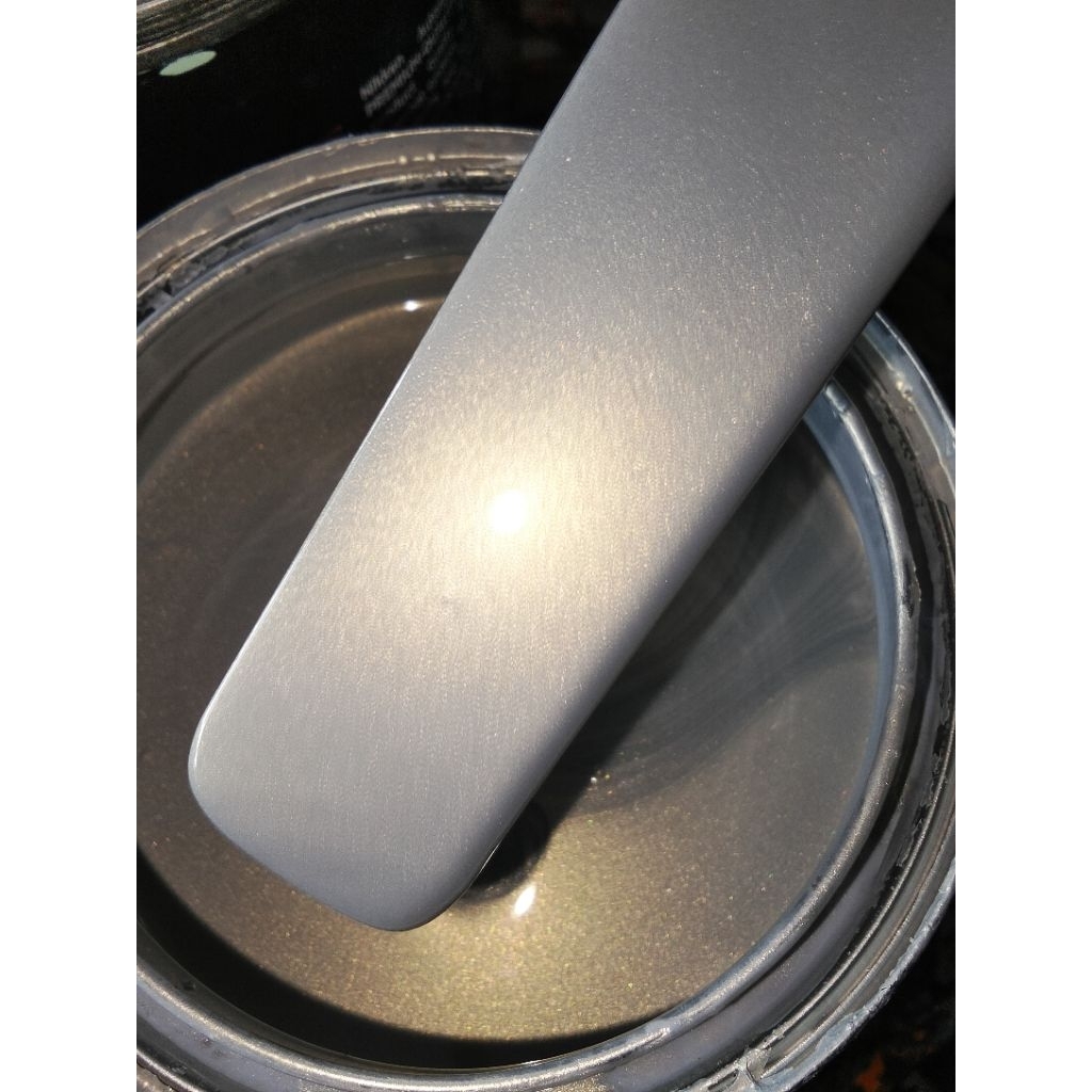 cat motor warna MILENIUM SILVER GOLD cat pu # cat otomotif # cat custom # cat velk #