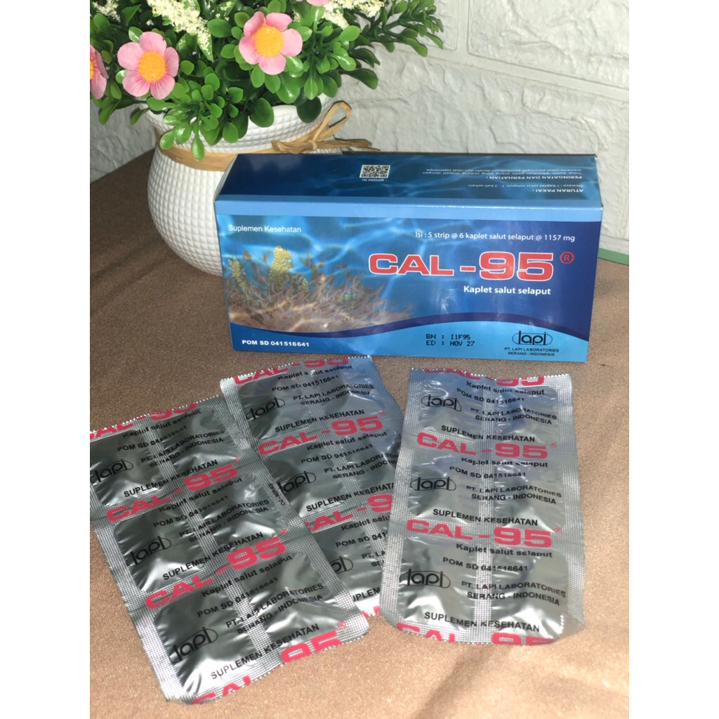 CAL-95 Kalsium Suplemen Makanan Ibu Hamil (NEGO)