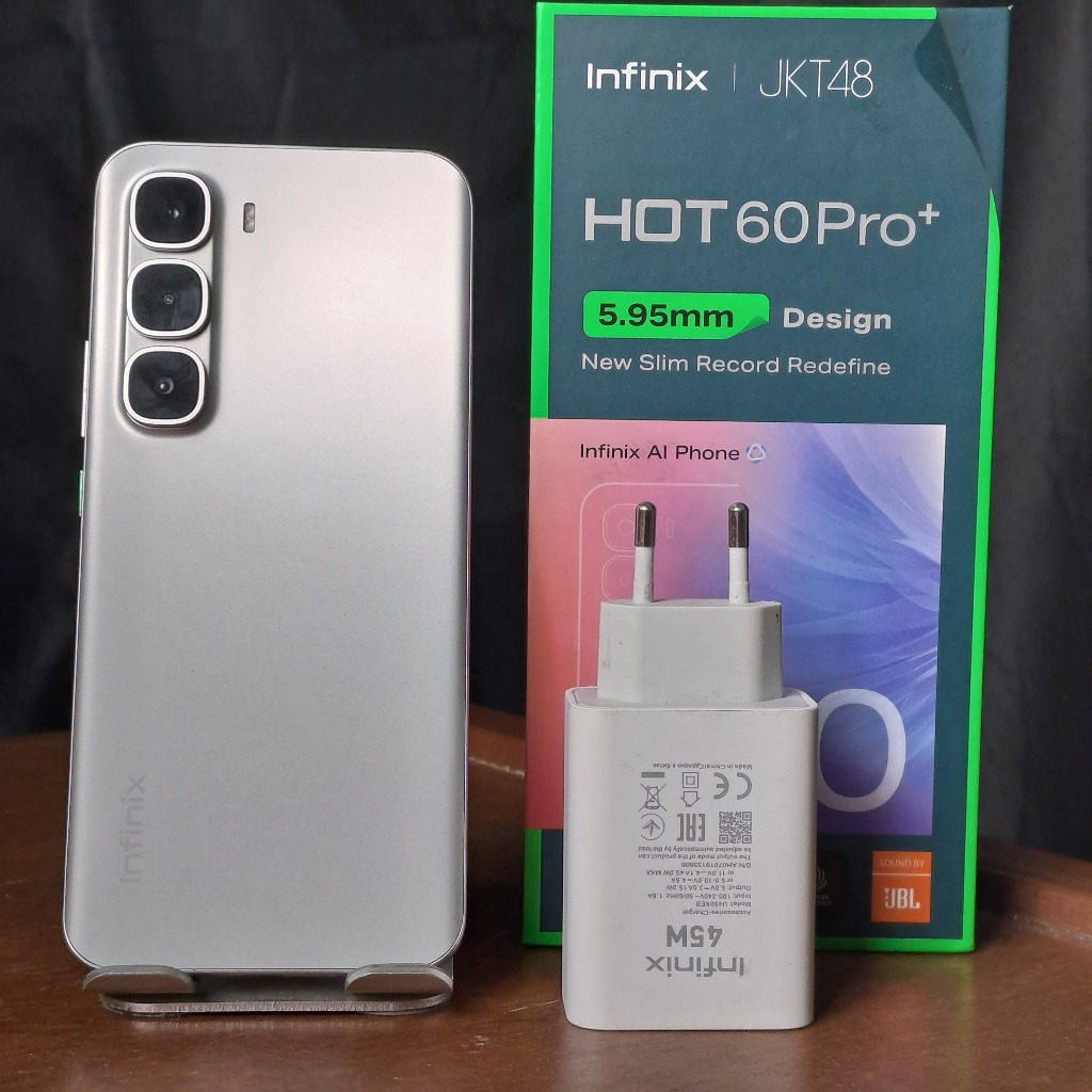 INFINIX HOT 60 PRO PLUS 8/256GB SECOND FULLSET BERGARANSI