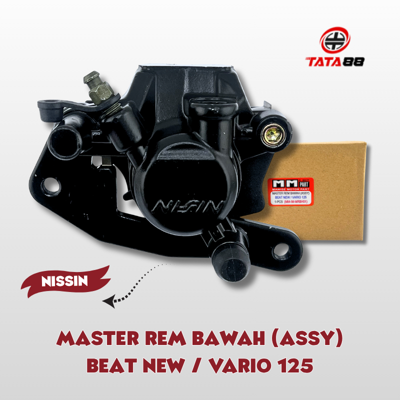 MASTER REM BAWAH ASSY BEAT NEW / VARIO 125 - MASTER REM BAWAH ASSY Kaliper Master Rem Cakram Depan N