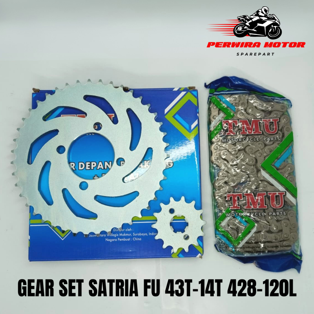 Gear Paket Satria FU -  Ger Set Satria FU 150
