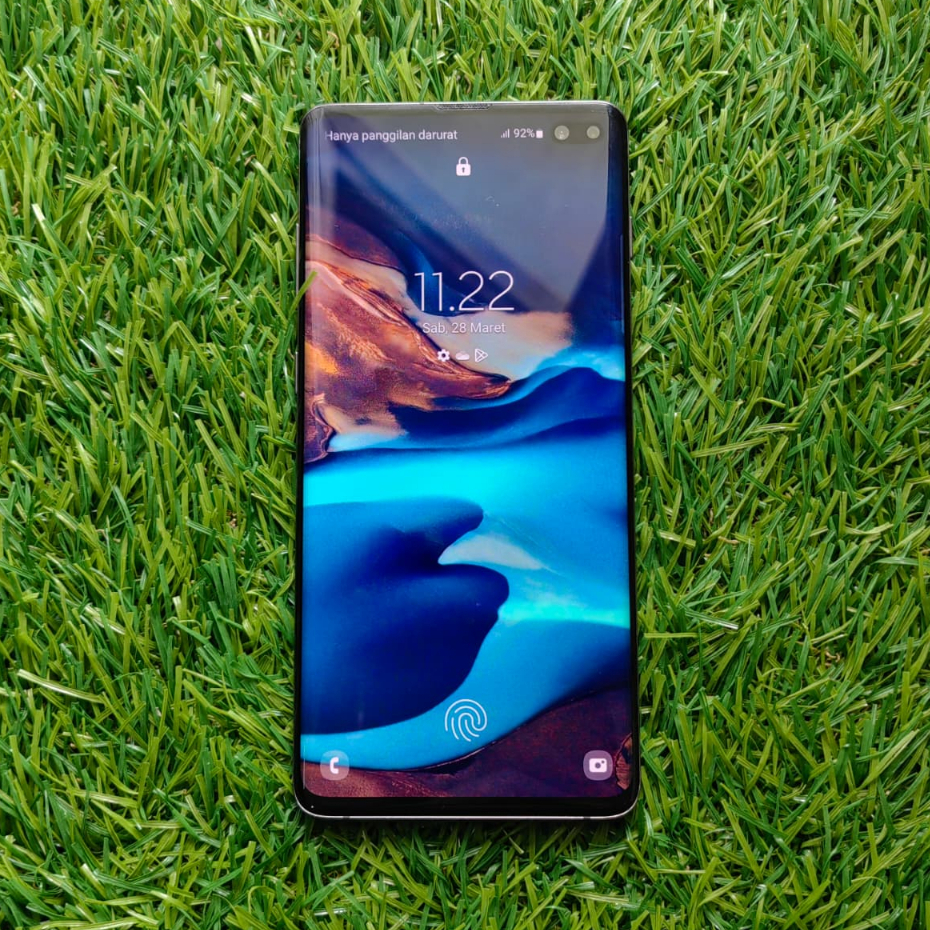 SAMSUNG S10 PLUS SEIN SECOND 8/128GB HP SECOND HP SEKEN HP BEKAS HP MURAH