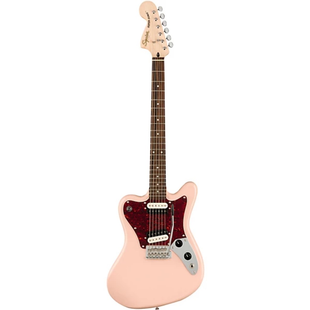 Gitar Squier Paranormal Series Super Sonic Shell Pink Original Gitar Elektrik