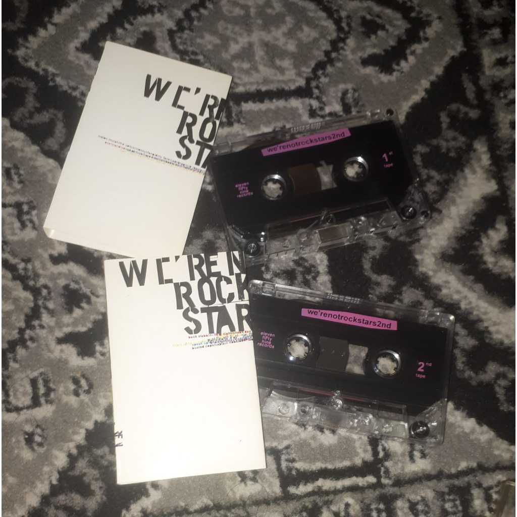 Kaset Kompilasi We're Not Rock Start Vol. 1 & 2 Elevent Fifty Nine 2000 (Double Cassette) Hardcore P