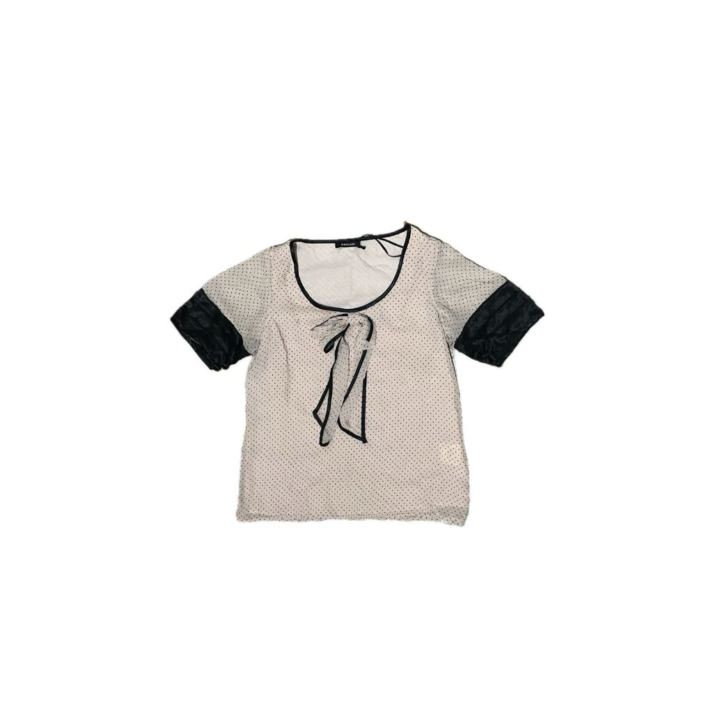 PRELOVED BLOUSE KAOS PINK DOT MERK MORGAN