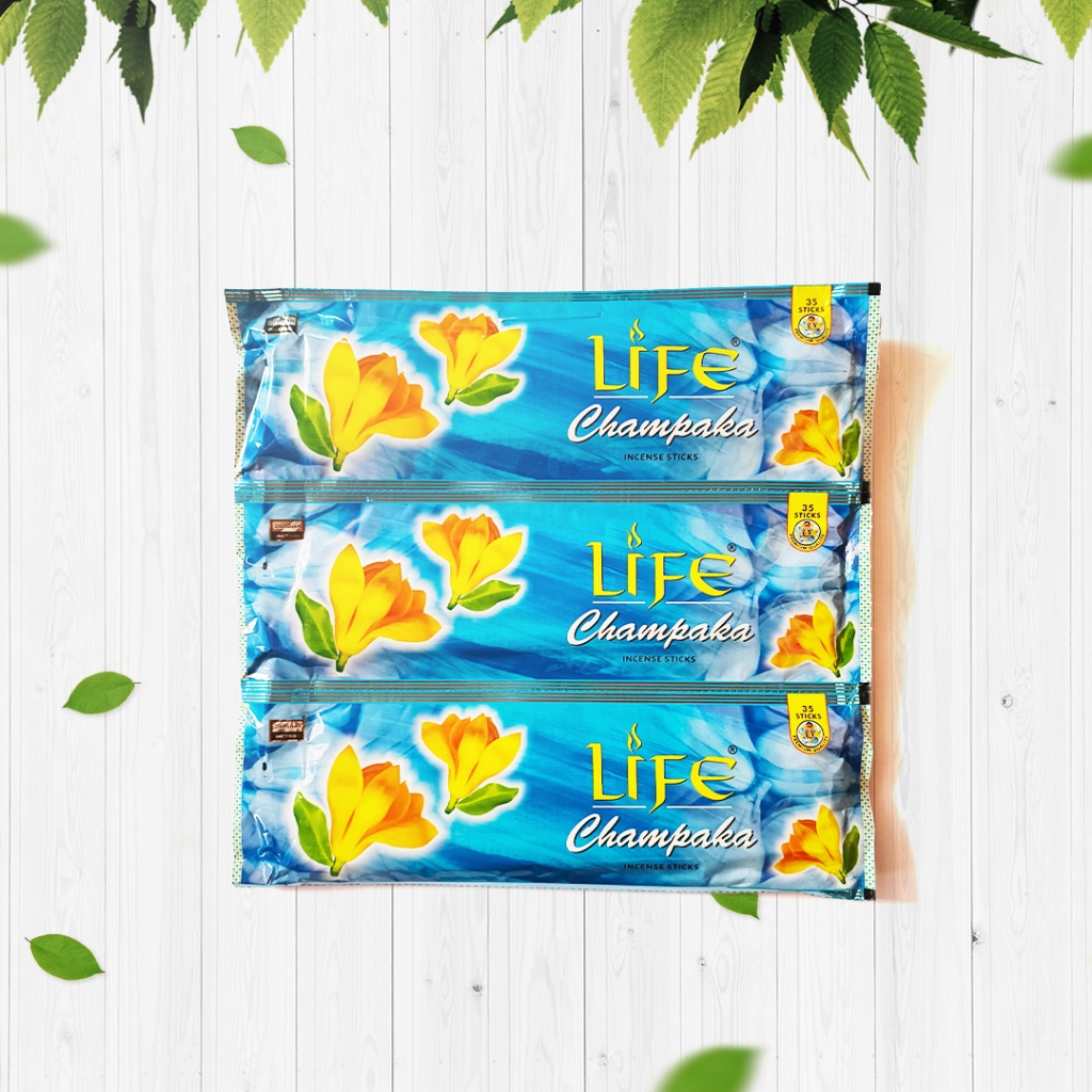 Dupa Life Champaka Pouch Rentengan / Dupa Harum / Dupa Impor Premium