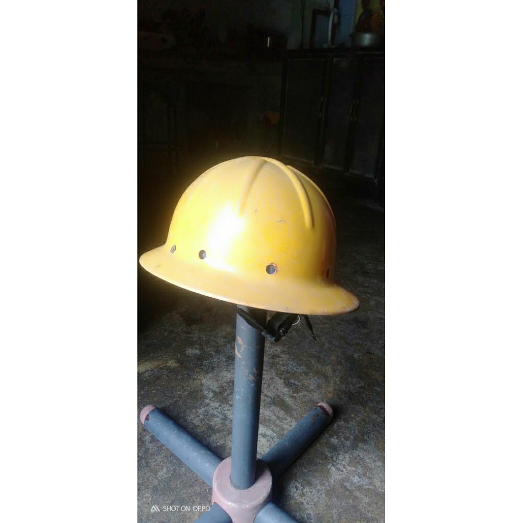 helm vintage/ serat carbon fyber