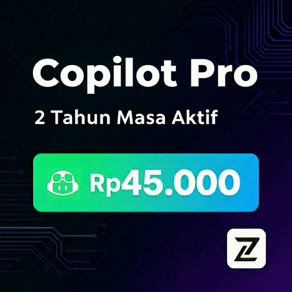 GitHub Copilot PRO 2 Tahun - Aktivasi Akun Pribadi (Email Sendiri)