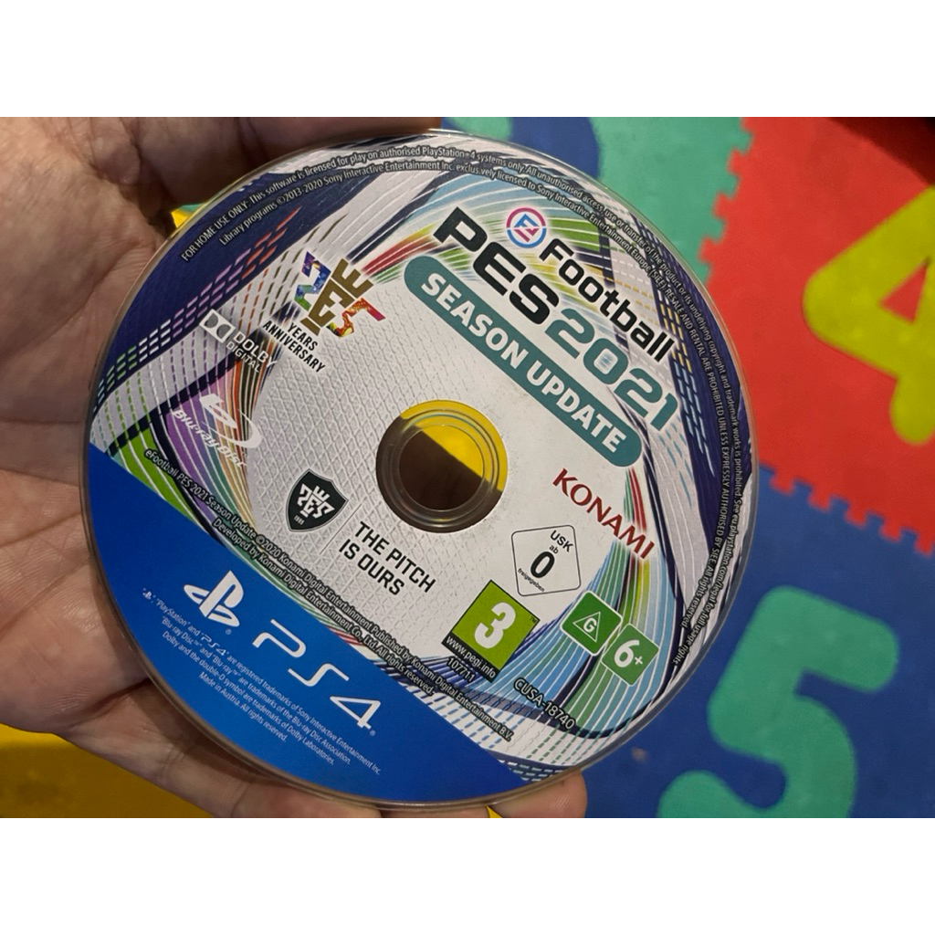 BD PES 2021 ps4 play only