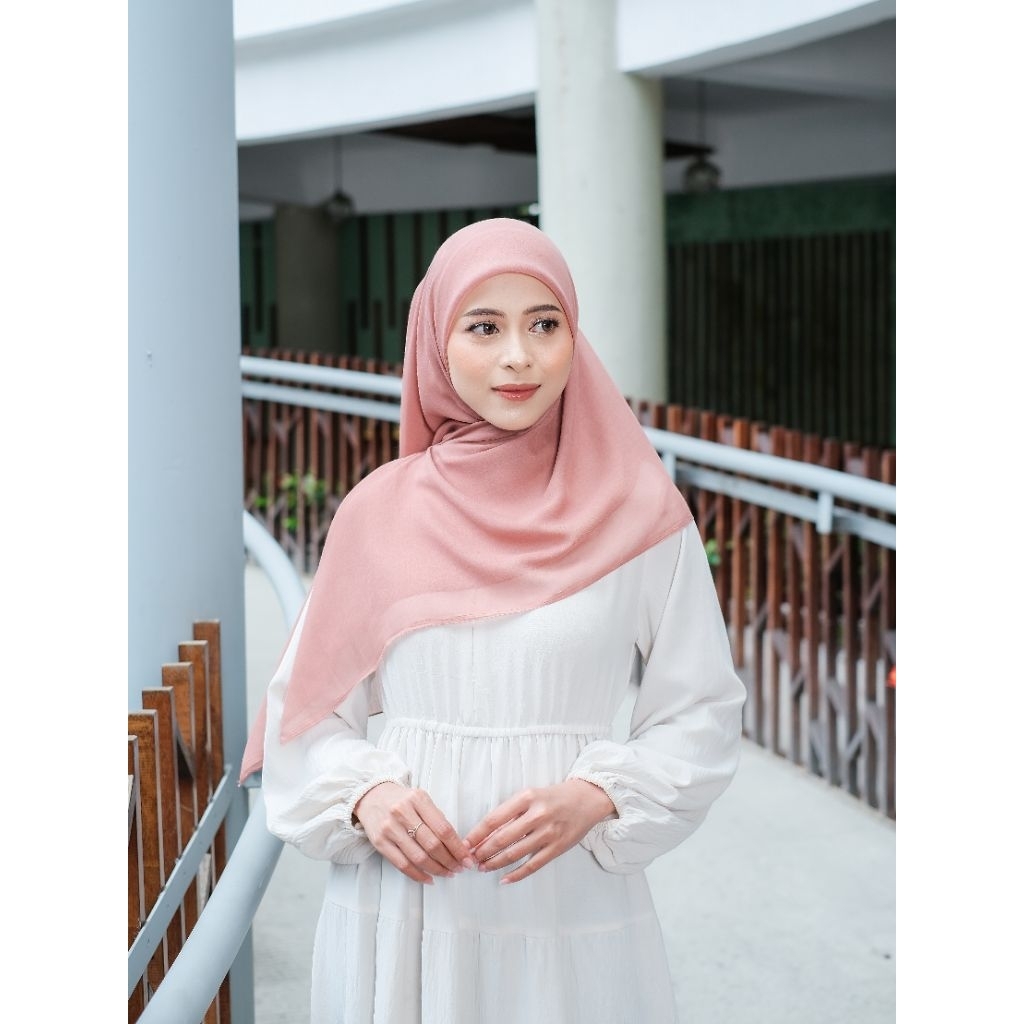 Hijab Segi Empat Jadul | Paris Jadul by Rayyan | Hijab Polos Premium