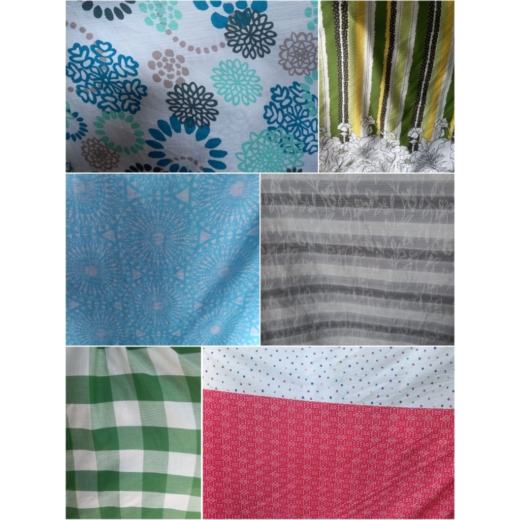 1/2 meter Kain Katun | Katun | Bahan Katun | Kain Meteran | Katun Motif | Bahan Import