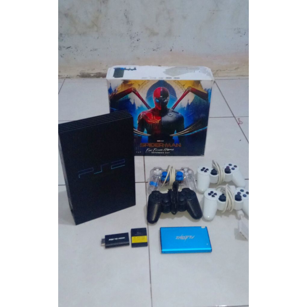 PS2 FAT 250 GB full game full set komplit