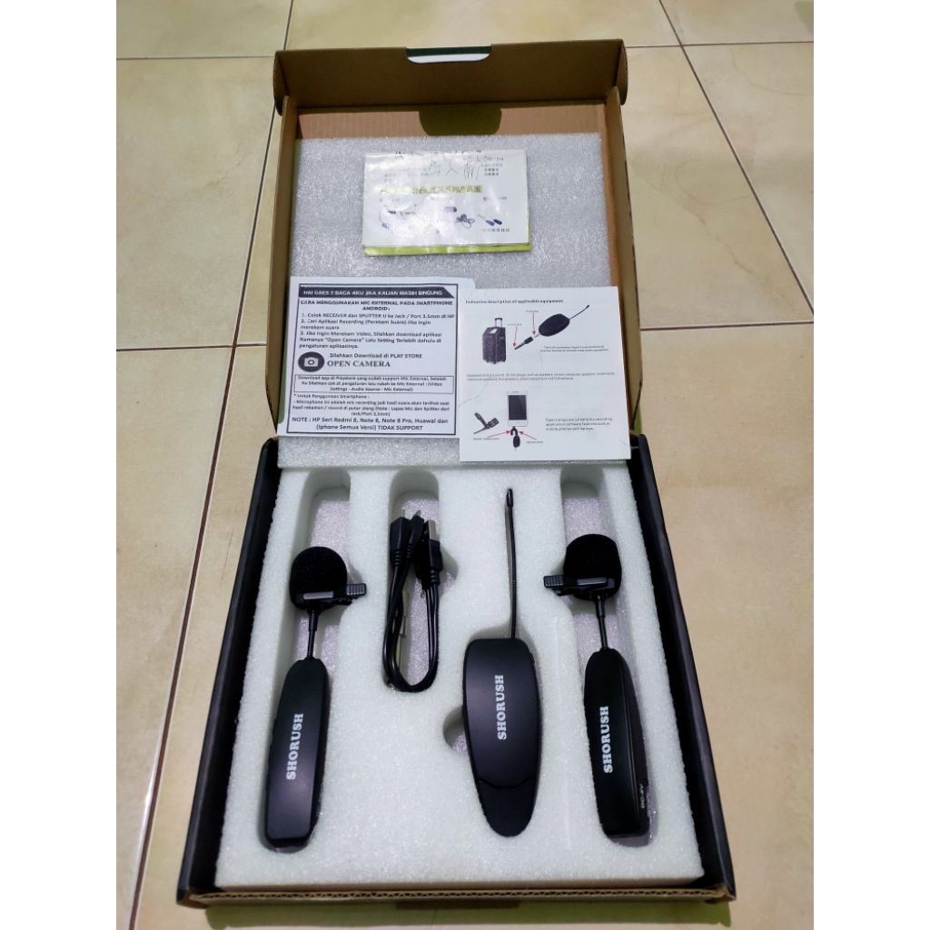 Mic wireless shorush
