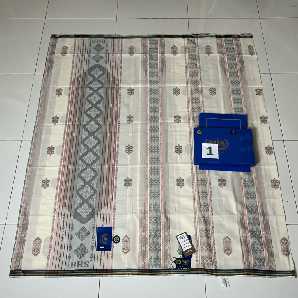 SARUNG BHS CLASSIC GOLD SERIES PUTIH ORIGINAL