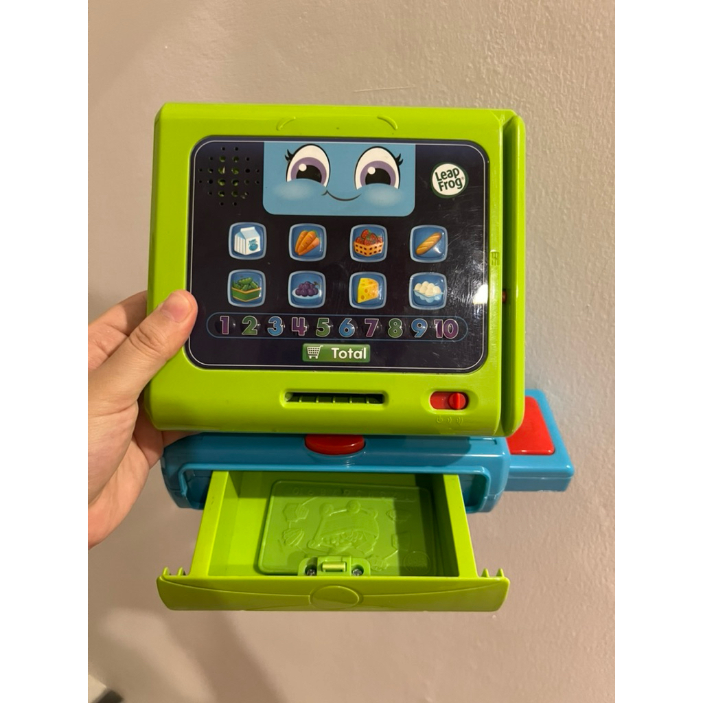 PL LEAPFROG KASIR CASH REGISTER BIRU & PINK