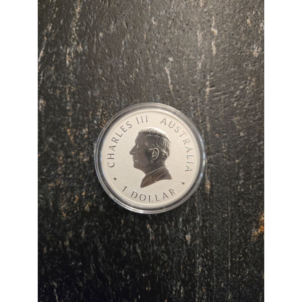 Perak koleksi 999,Gambar Koala ,FC 1dollar australia 1OZ