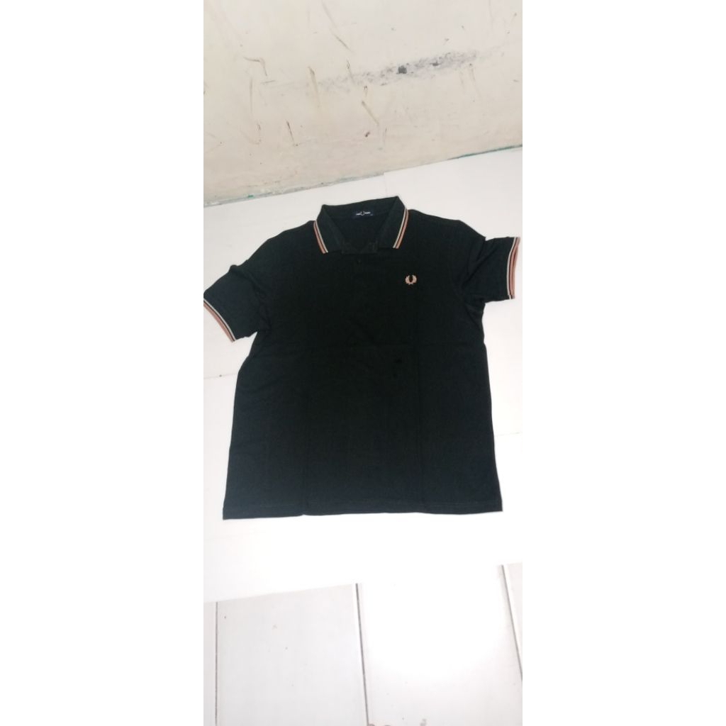 kaos polo Fred & Perry original Navy ijo army LD130 original preloved sekali pakai