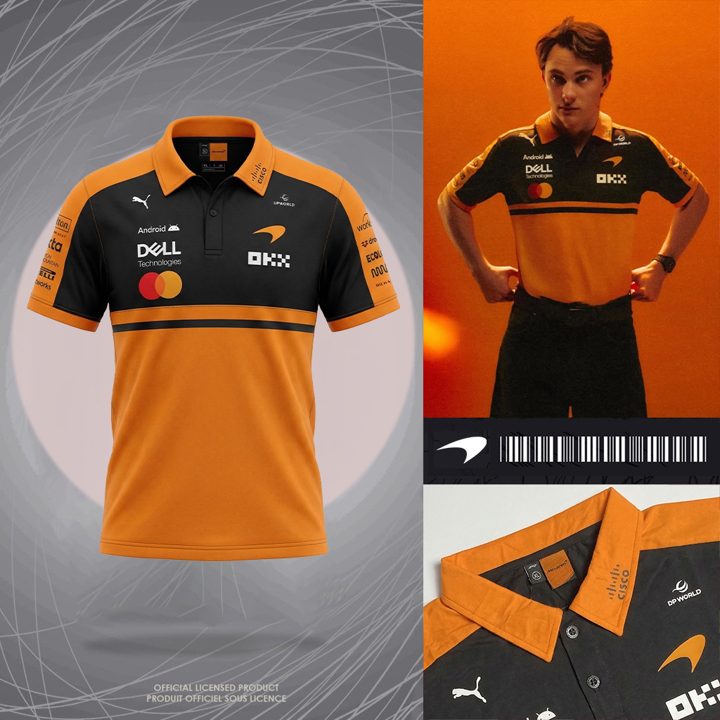 POLO SHIRT MCLAREN F1 TEAM 2026