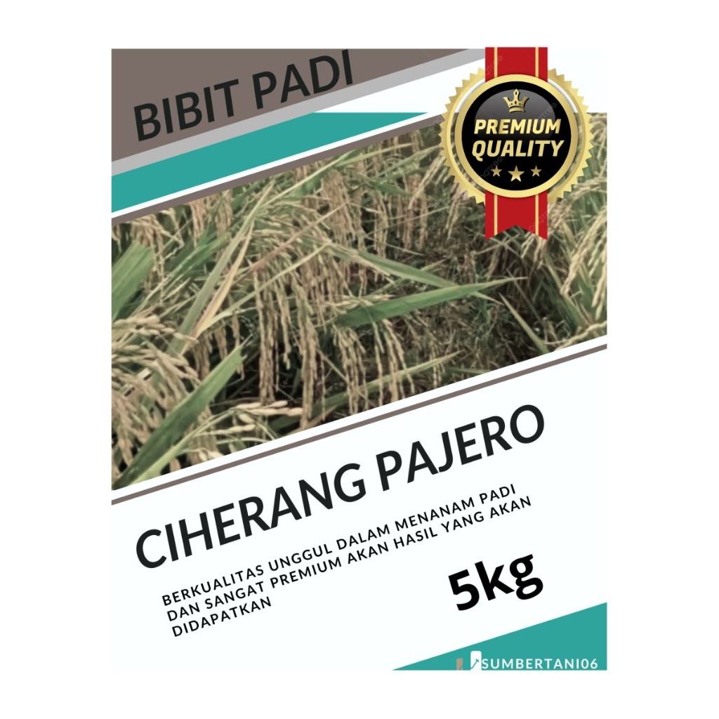 BIBIT PADI CIHERANG PAJERO KEMASAN 5KG BERKUALITAS UNGGUL DAN TERPERCAYA