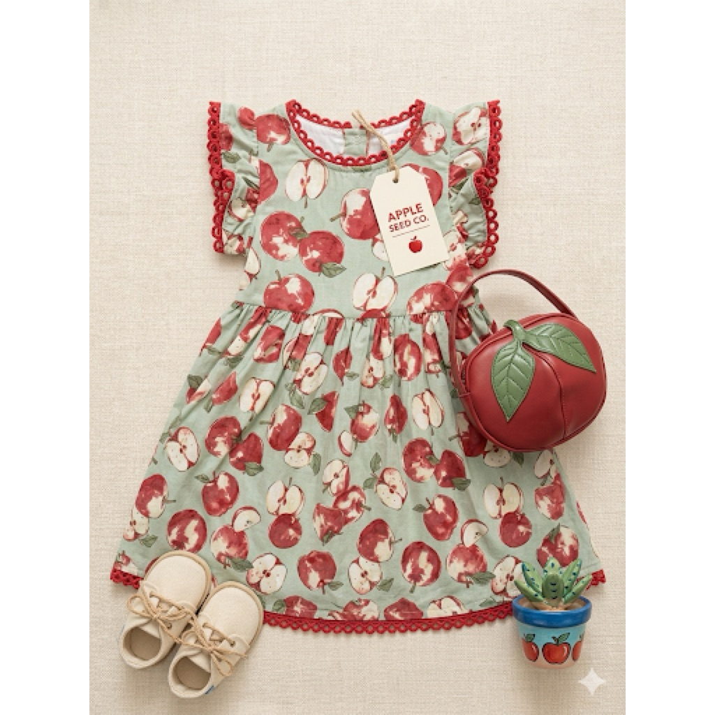 Cynthia Rowley - Dress Anak Perempuan + tas