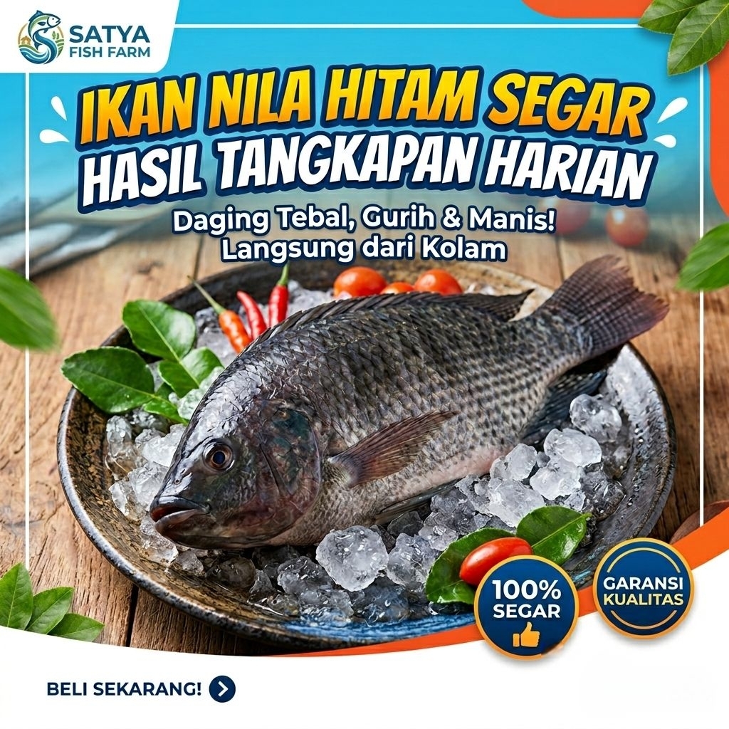 Ikan Nila Konsumsi Satya Fish Farm