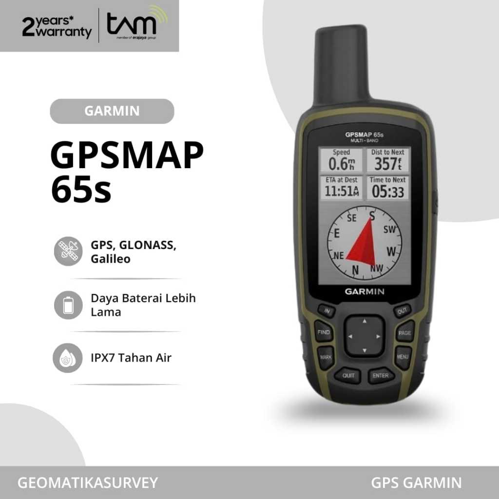 Gps Garmin 65s / Gpsmap Garmin 65s Baru