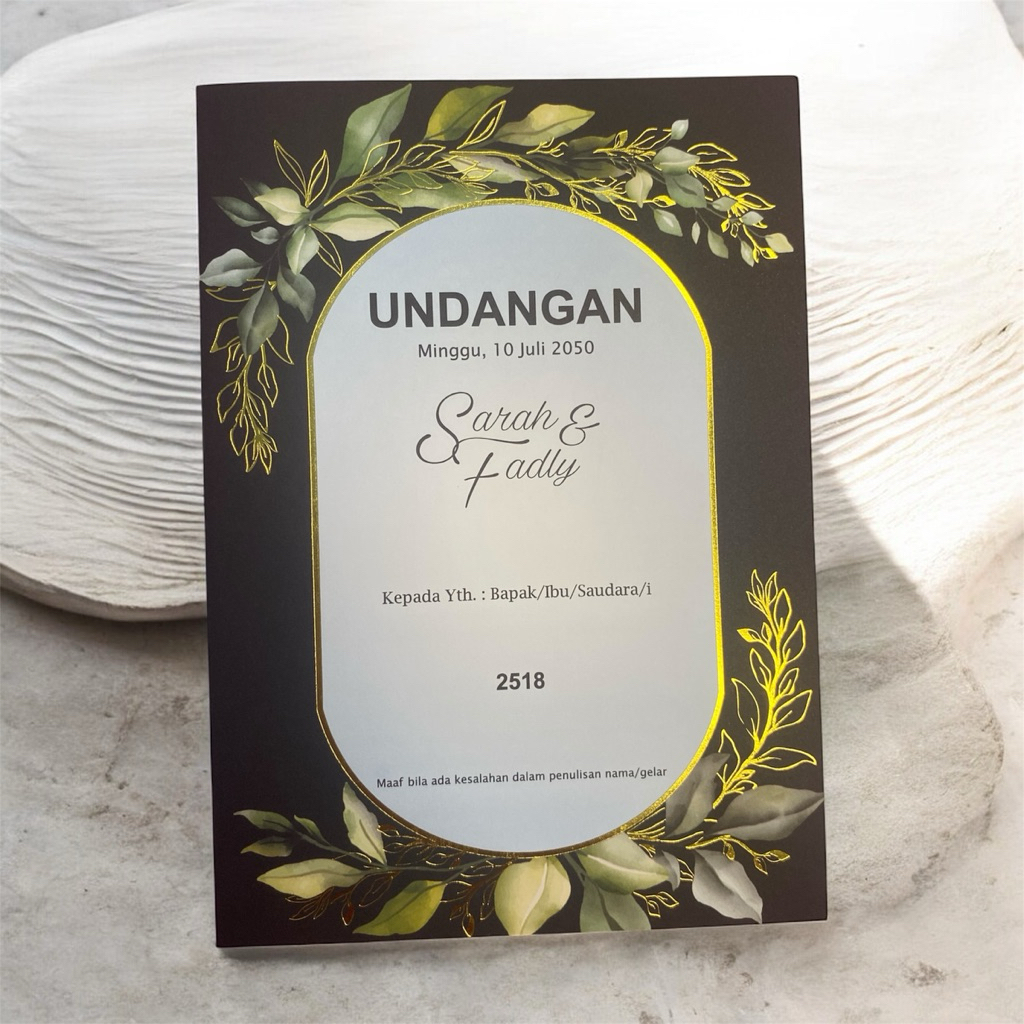 Undangan Blangko kosong ERBA 2518 (Gratis File Setting)