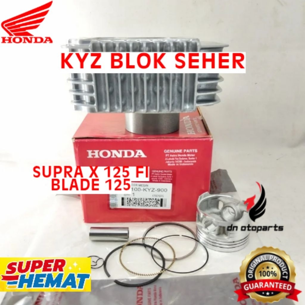 BLOK SEHER ORIGINAL HONDA KODE KYZ, BLOK SEHER SUPRA X 125 FI, BLOK SEHER BLADE 125, BLOK SEHER BLAD