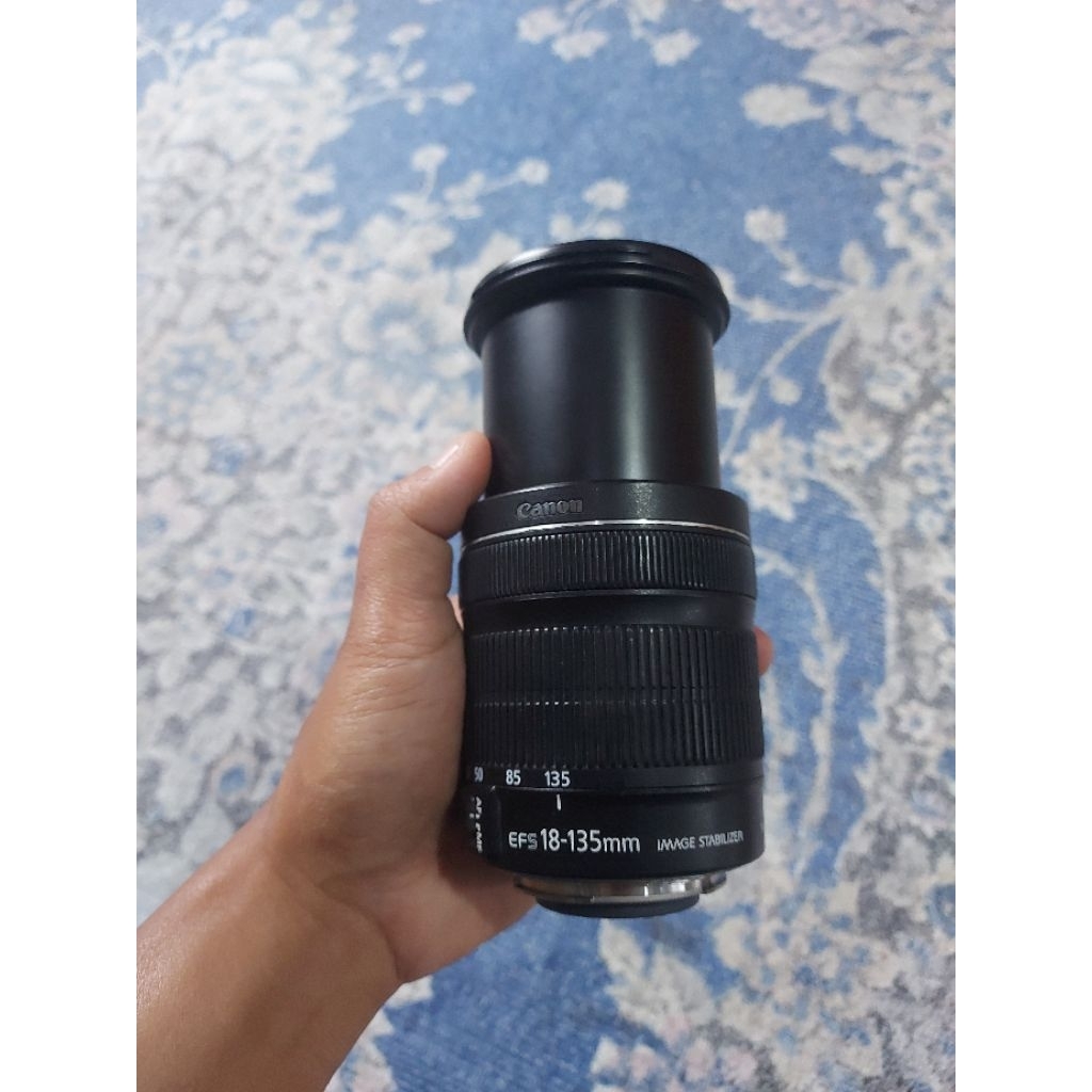 lensa canon tele 18 135mm is stm mm